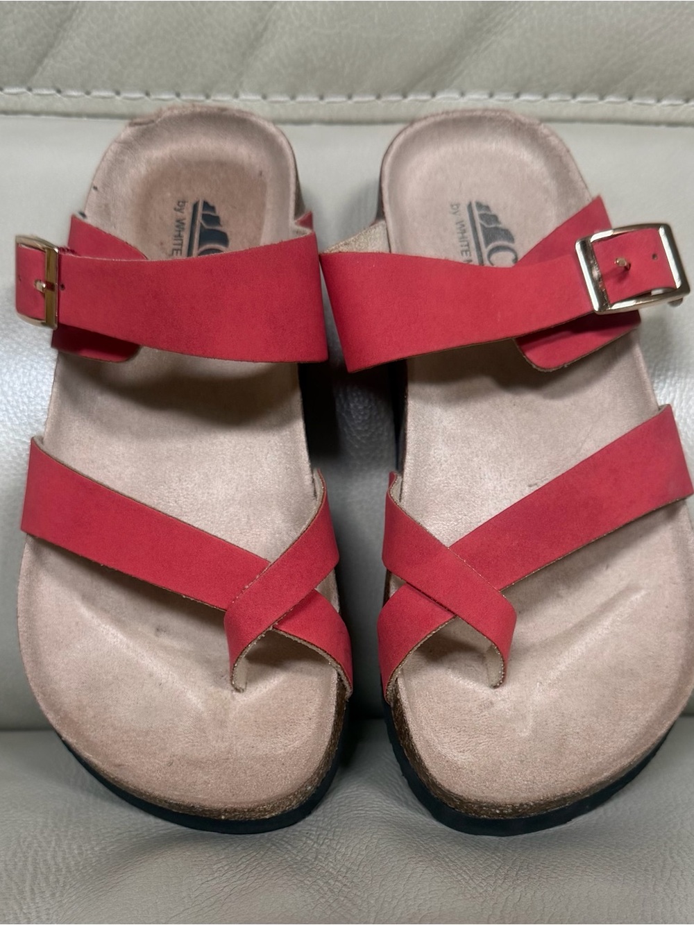 Cliffs by WHITE MOUNTAIN Sandals Red